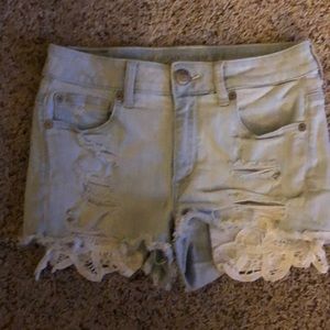 High-rise shorts